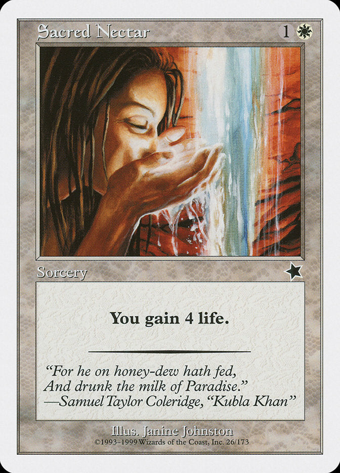 Sacred Nectar [Starter 1999] | Black Swamp Games