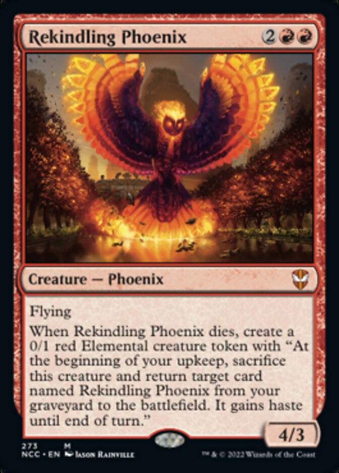 Rekindling Phoenix [Streets of New Capenna Commander] | Black Swamp Games