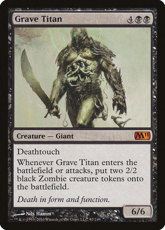 Grave Titan [Magic 2011] | Black Swamp Games