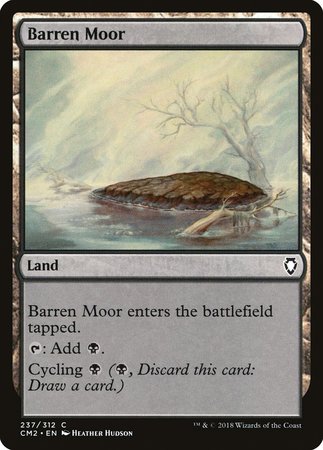 Barren Moor [Commander Anthology Volume II] | Black Swamp Games