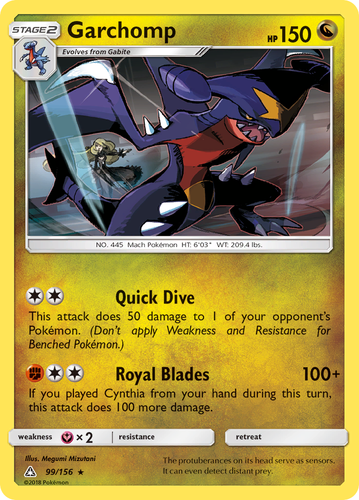 Garchomp (99/156) [Sun & Moon: Ultra Prism] | Black Swamp Games