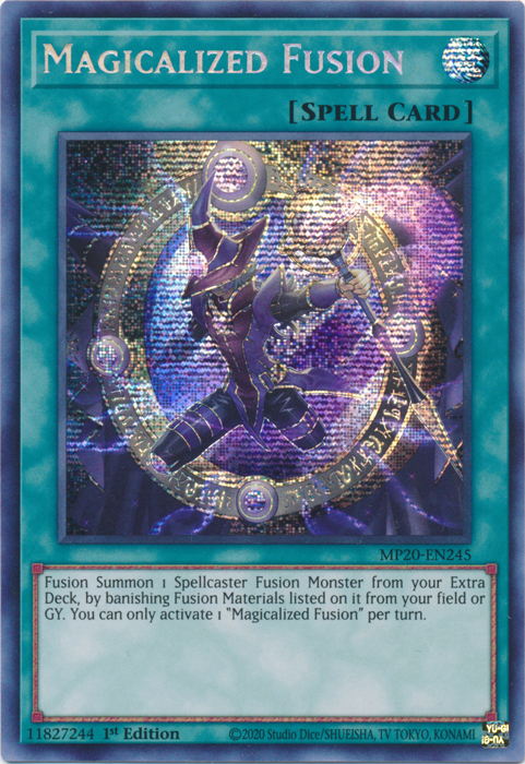 Magicalized Fusion [MP20-EN245] Prismatic Secret Rare | Black Swamp Games