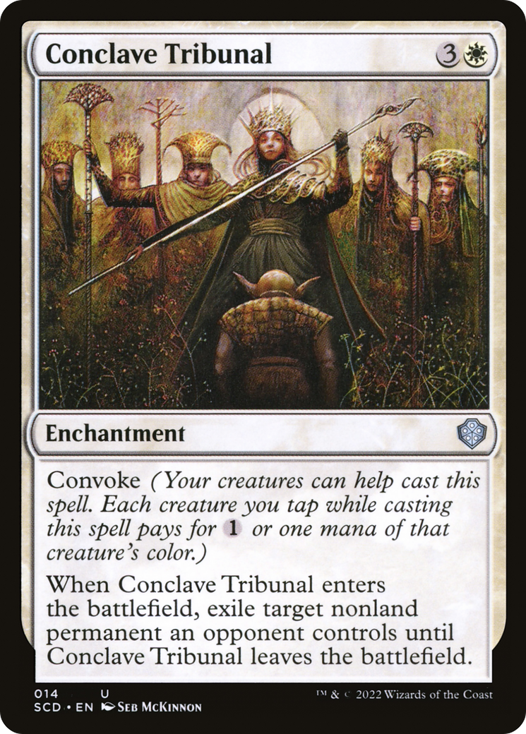 Conclave Tribunal [Starter Commander Decks] | Black Swamp Games