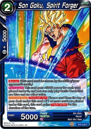 Son Goku, Spirit Forger [BT6-030] | Black Swamp Games