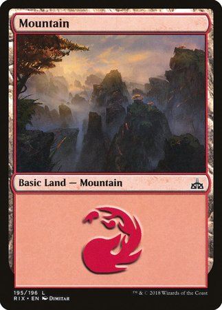 Mountain [Rivals of Ixalan] | Black Swamp Games