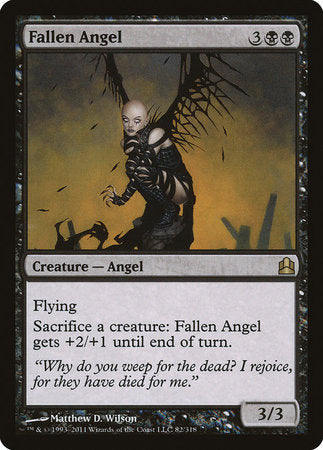 Fallen Angel [Commander 2011] | Black Swamp Games