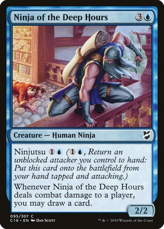Ninja of the Deep Hours [Commander 2018] | Black Swamp Games