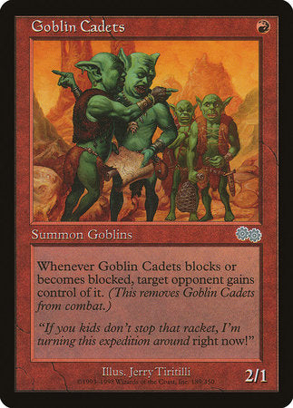 Goblin Cadets [Urza's Saga] | Black Swamp Games