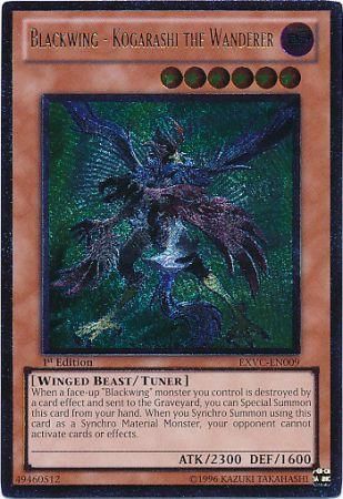 Blackwing - Kogarashi the Wanderer [EXVC-EN009] Ultimate Rare | Black Swamp Games