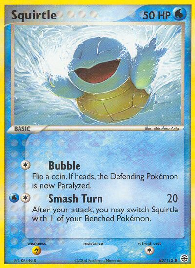 Squirtle (83/112) [EX: FireRed & LeafGreen] | Black Swamp Games