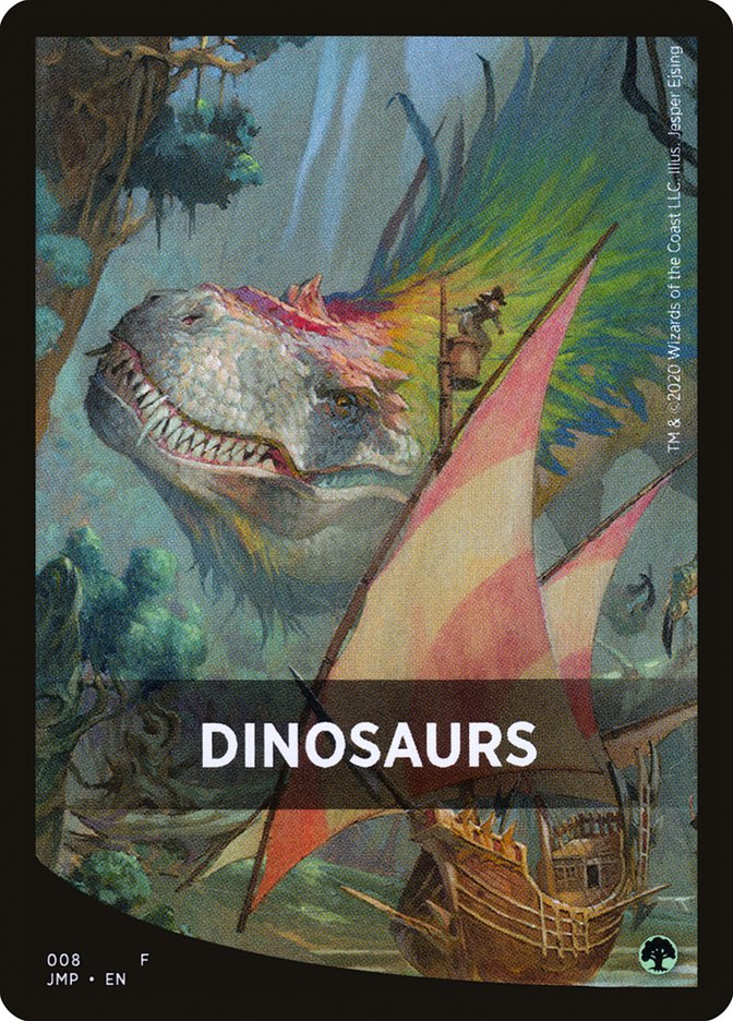 Dinosaurs Theme Card [Jumpstart Front Cards] | Black Swamp Games