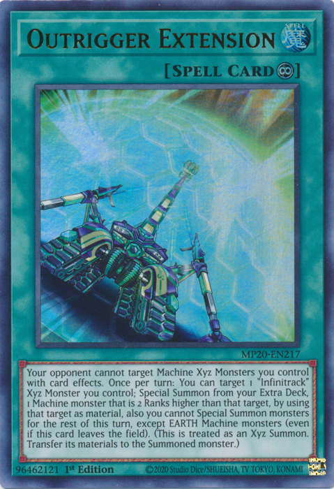 Outrigger Extension [MP20-EN217] Ultra Rare | Black Swamp Games