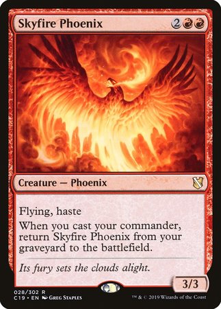 Skyfire Phoenix [Commander 2019] | Black Swamp Games