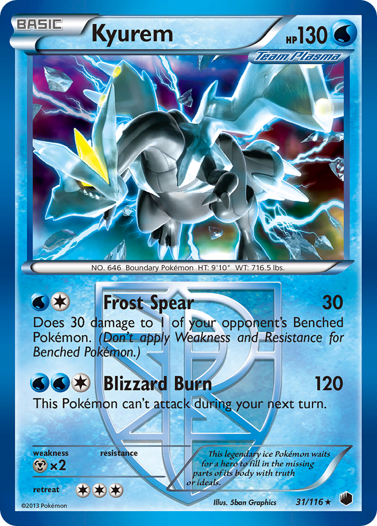 Kyurem (31/116) [Black & White: Plasma Freeze] | Black Swamp Games