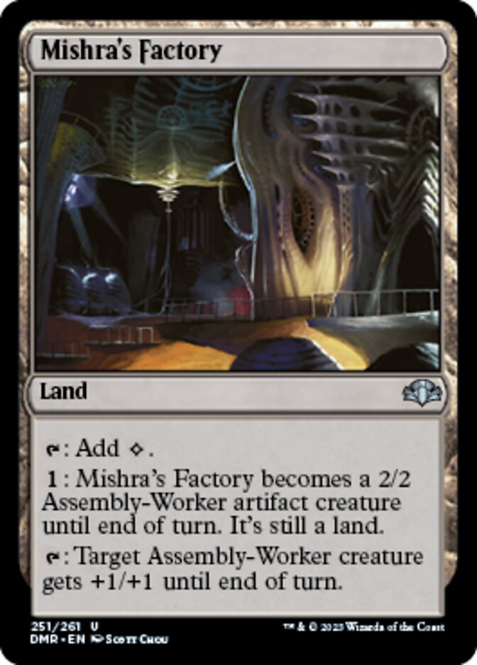 Mishra's Factory [Dominaria Remastered] | Black Swamp Games