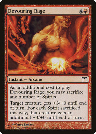 Devouring Rage [Champions of Kamigawa] | Black Swamp Games