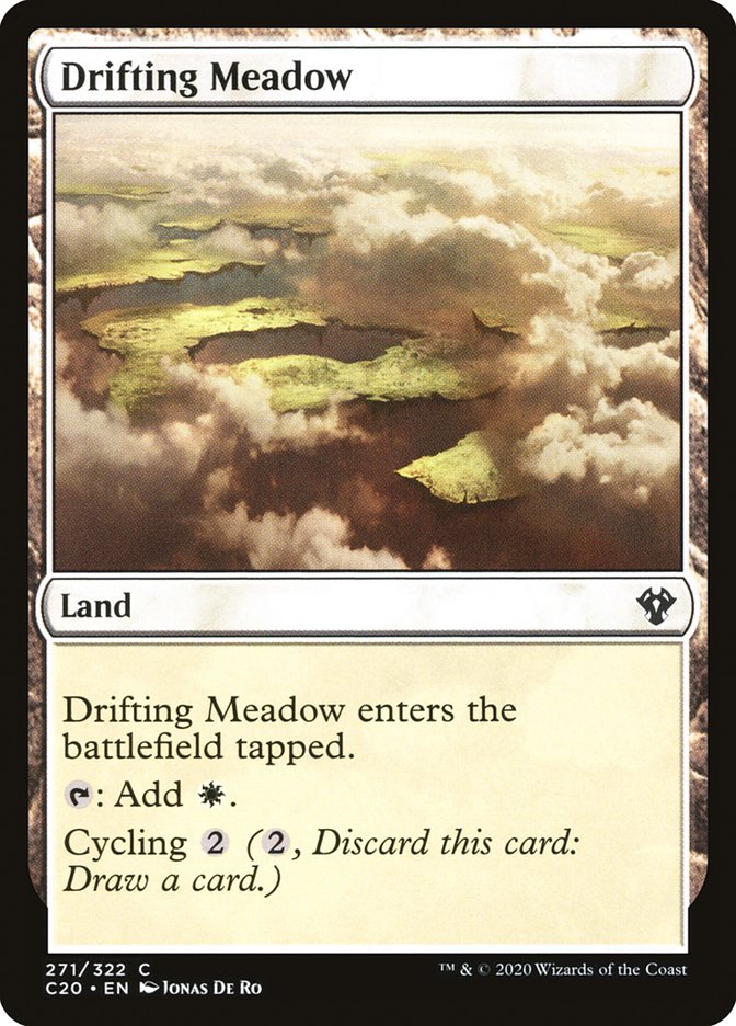 Drifting Meadow [Commander 2020] | Black Swamp Games