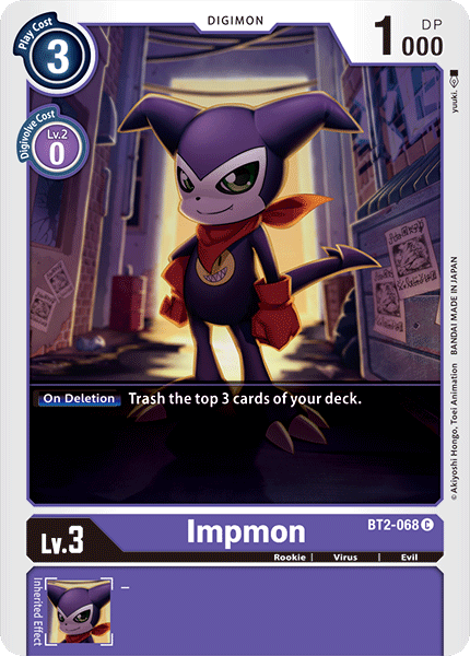 Impmon [BT2-068] [Release Special Booster Ver.1.0] | Black Swamp Games