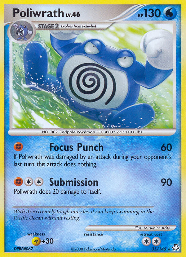 Poliwrath (35/146) [Diamond & Pearl: Legends Awakened] | Black Swamp Games