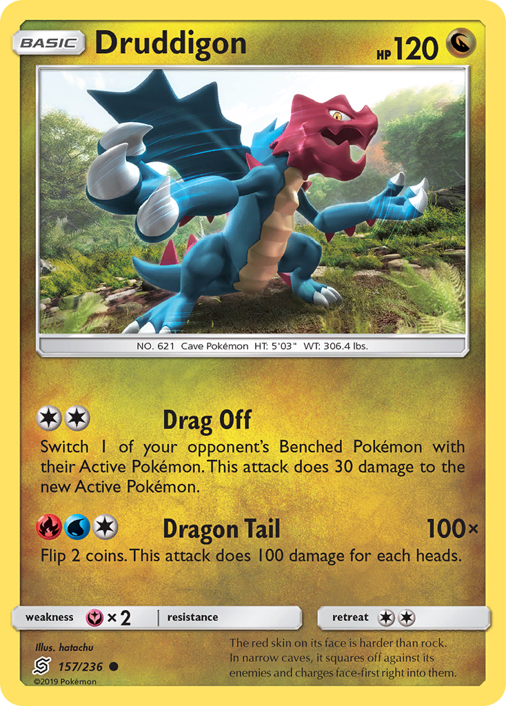 Druddigon (157/236) [Sun & Moon: Unified Minds] | Black Swamp Games