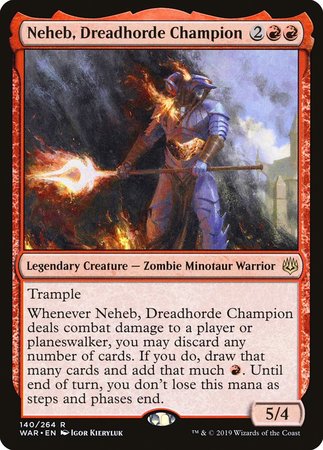 Neheb, Dreadhorde Champion [War of the Spark] | Black Swamp Games