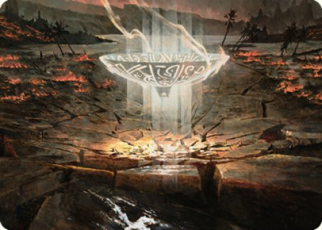 Urza's Sylex Art Card [The Brothers' War Art Series] | Black Swamp Games