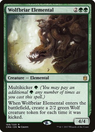 Wolfbriar Elemental [Commander Anthology] | Black Swamp Games