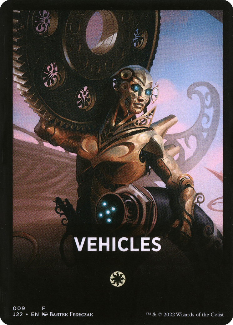 Vehicles Theme Card [Jumpstart 2022 Front Cards] | Black Swamp Games