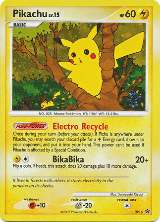 Pikachu (DP16) [Countdown Calendar Promos] | Black Swamp Games