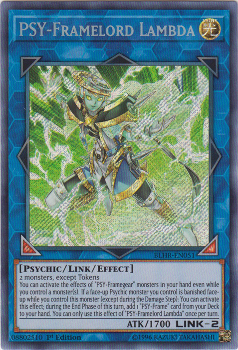 PSY-Framelord Lambda [BLHR-EN051] Secret Rare | Black Swamp Games