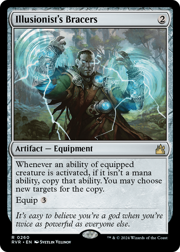 Illusionist's Bracers [Ravnica Remastered] | Black Swamp Games