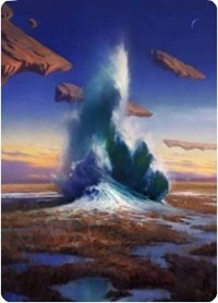 Flooded Strand Art Card [Zendikar Rising Art Series] | Black Swamp Games