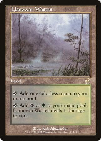 Llanowar Wastes [Apocalypse] | Black Swamp Games