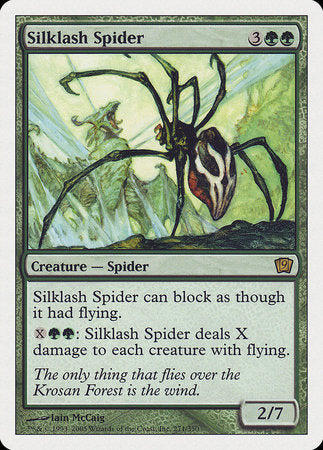 Silklash Spider [Ninth Edition] | Black Swamp Games