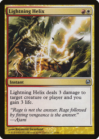 Lightning Helix [Duel Decks: Ajani vs. Nicol Bolas] | Black Swamp Games