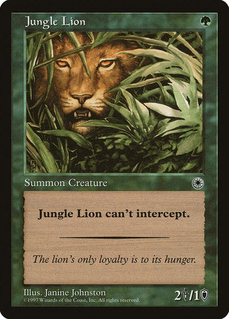 Jungle Lion [Portal] | Black Swamp Games