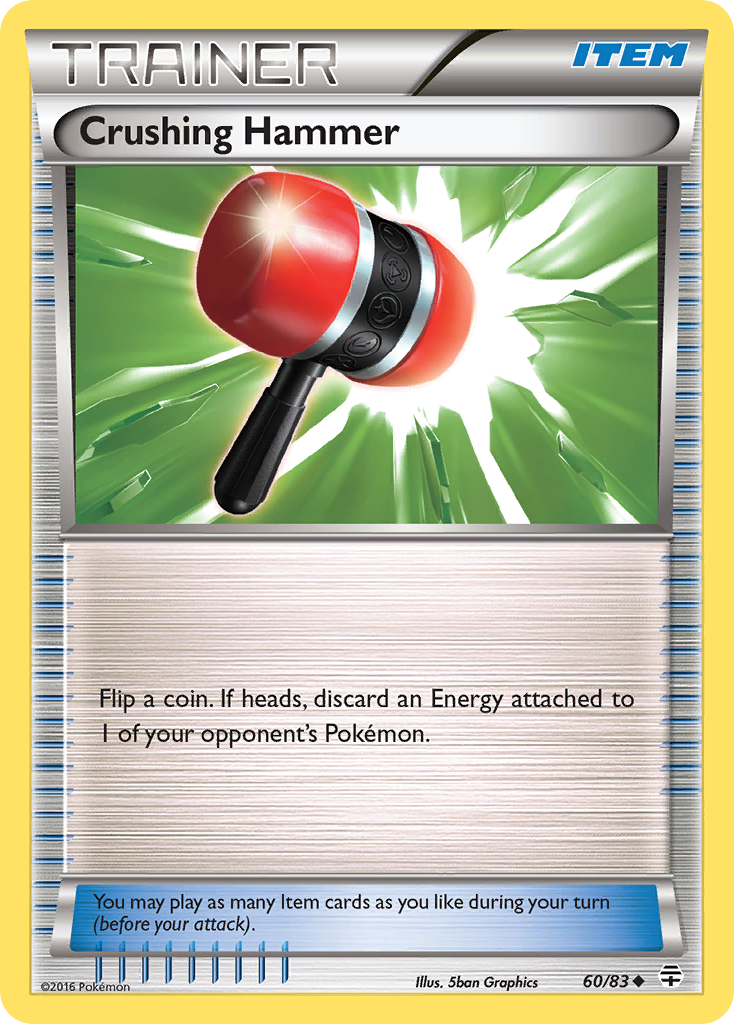 Crushing Hammer (60/83) [XY: Generations] | Black Swamp Games