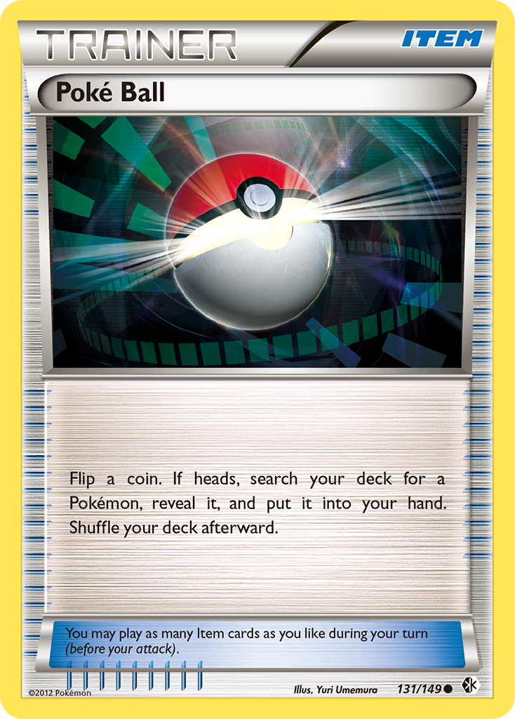 Poke Ball (131/149) [Black & White: Boundaries Crossed] | Black Swamp Games