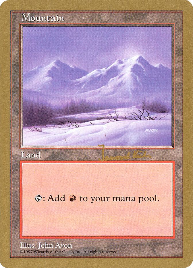 Mountain (jk442) (Janosch Kuhn) [World Championship Decks 1997] | Black Swamp Games