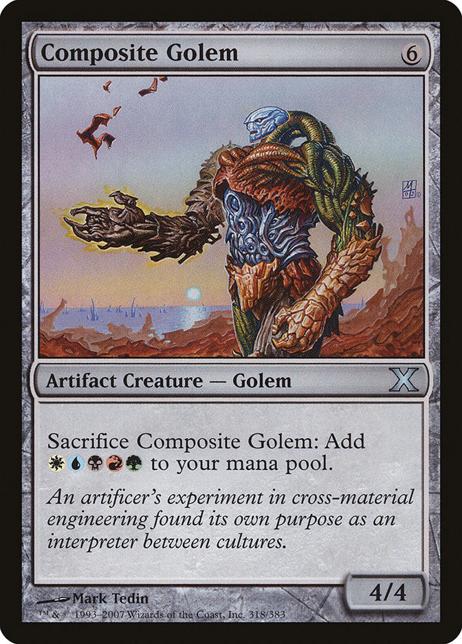 Composite Golem [Tenth Edition] | Black Swamp Games