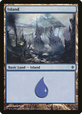 Island (168) [New Phyrexia] | Black Swamp Games