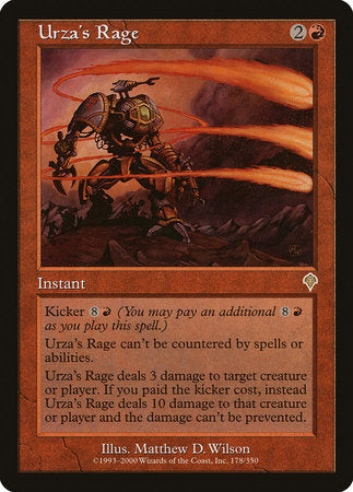 Urza's Rage [Invasion] | Black Swamp Games