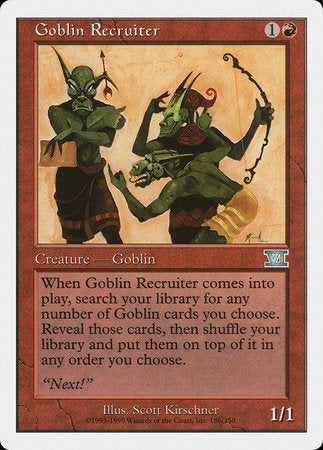 Goblin Recruiter [Classic Sixth Edition] | Black Swamp Games