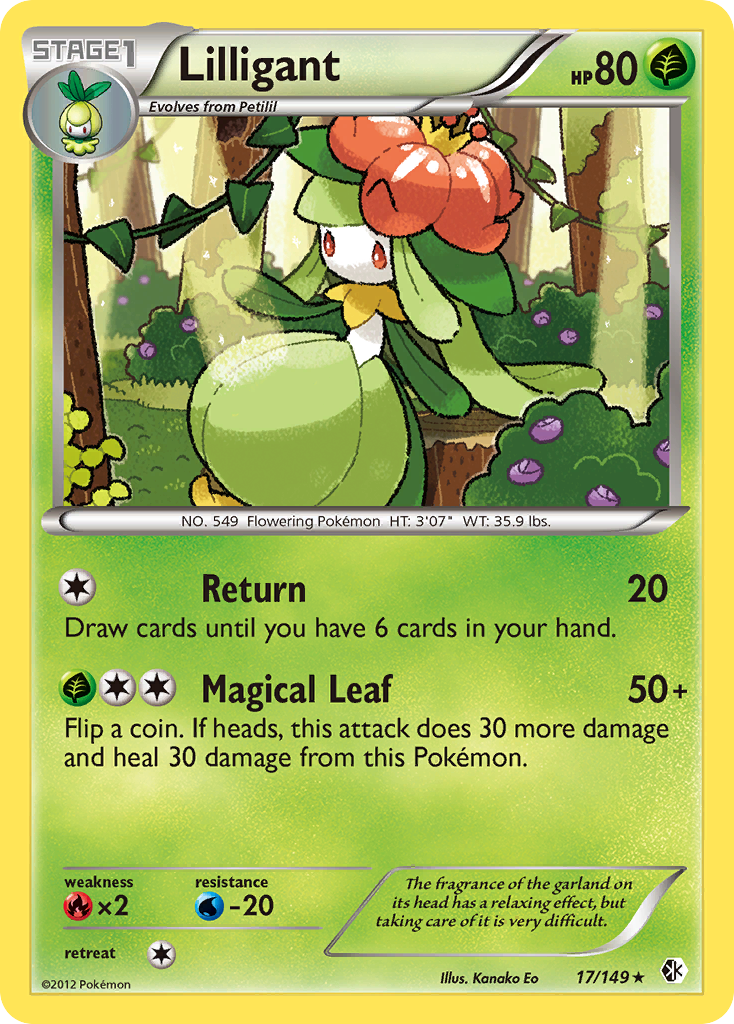 Lilligant (17/149) [Black & White: Boundaries Crossed] | Black Swamp Games