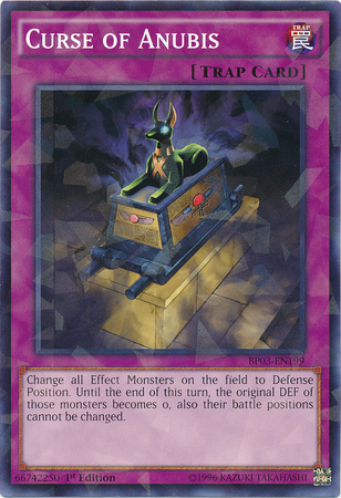 Curse of Anubis [BP03-EN199] Shatterfoil Rare | Black Swamp Games