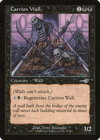 Carrion Wall [Nemesis] | Black Swamp Games