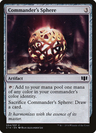 Commander's Sphere [Commander 2014] | Black Swamp Games