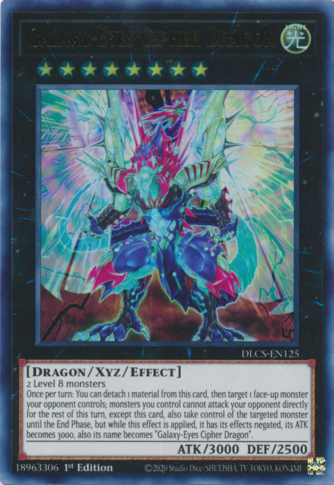 Galaxy-Eyes Cipher Dragon [DLCS-EN125] Ultra Rare | Black Swamp Games