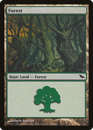 Forest (301) [Shadowmoor] | Black Swamp Games