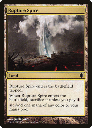 Rupture Spire [Commander 2013] | Black Swamp Games